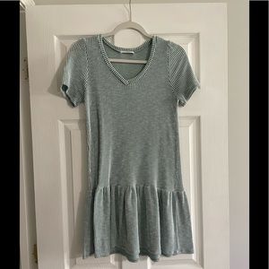 Cute Green and White Dress